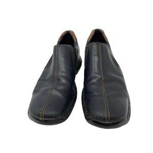 Cole Haan Zeno Black Split Toe Slip On Loafer Shoes Size 7.5M